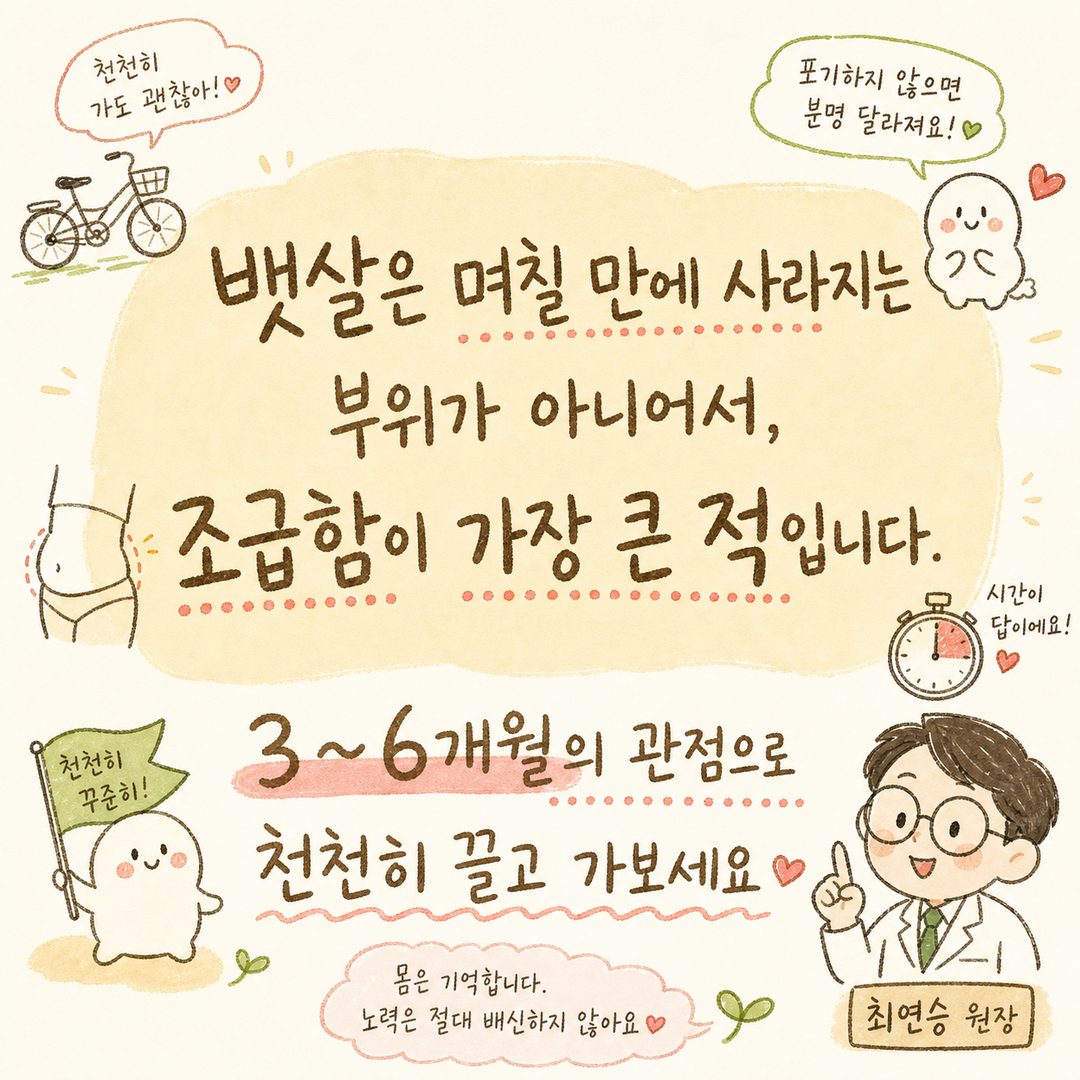 以大字體感性表達核心語句。背景為激勵色調(明亮的金色或溫暖的淺黃漸層)。文字兩側配置小單車、腹部剪影、秒錶圖示。