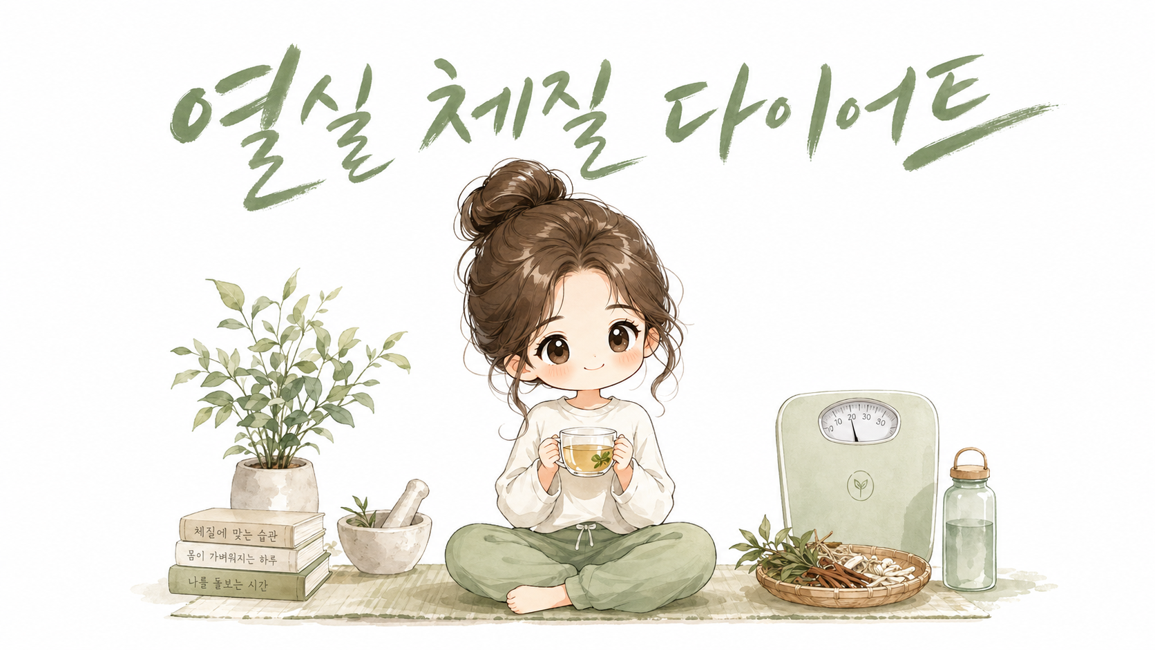 열실 체질 다이어트 — 몸에 열이 많아 살이 안 빠지는 이유