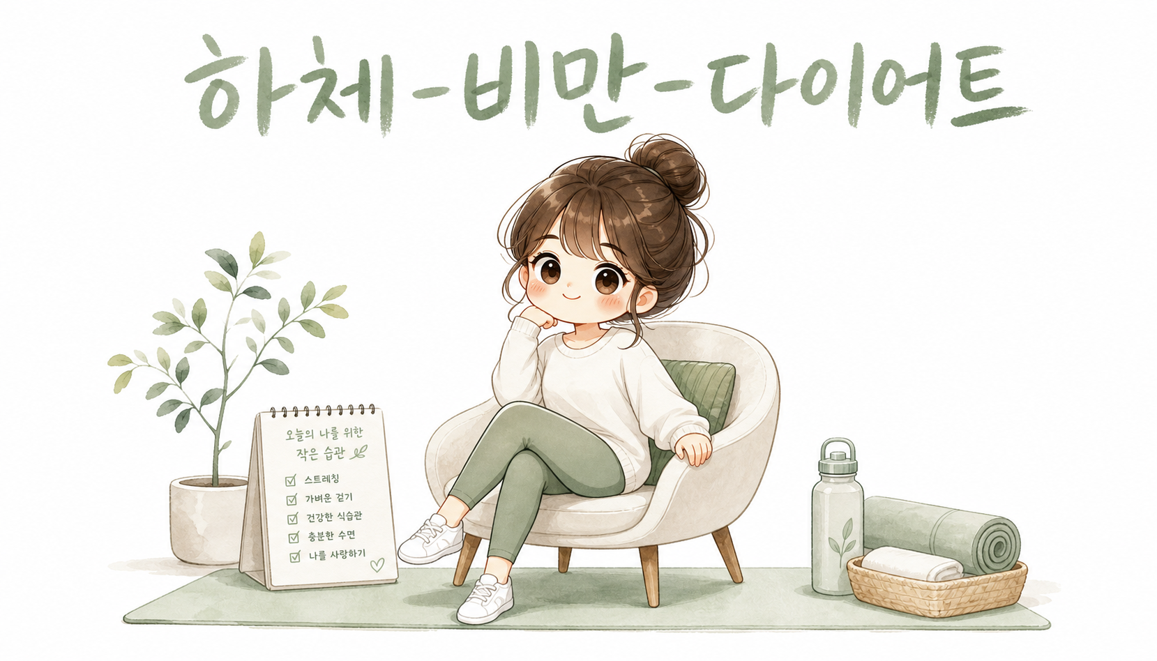 하체 비만 다이어트 — 부종과 순환 정체를 해결하는 한의학적 접근