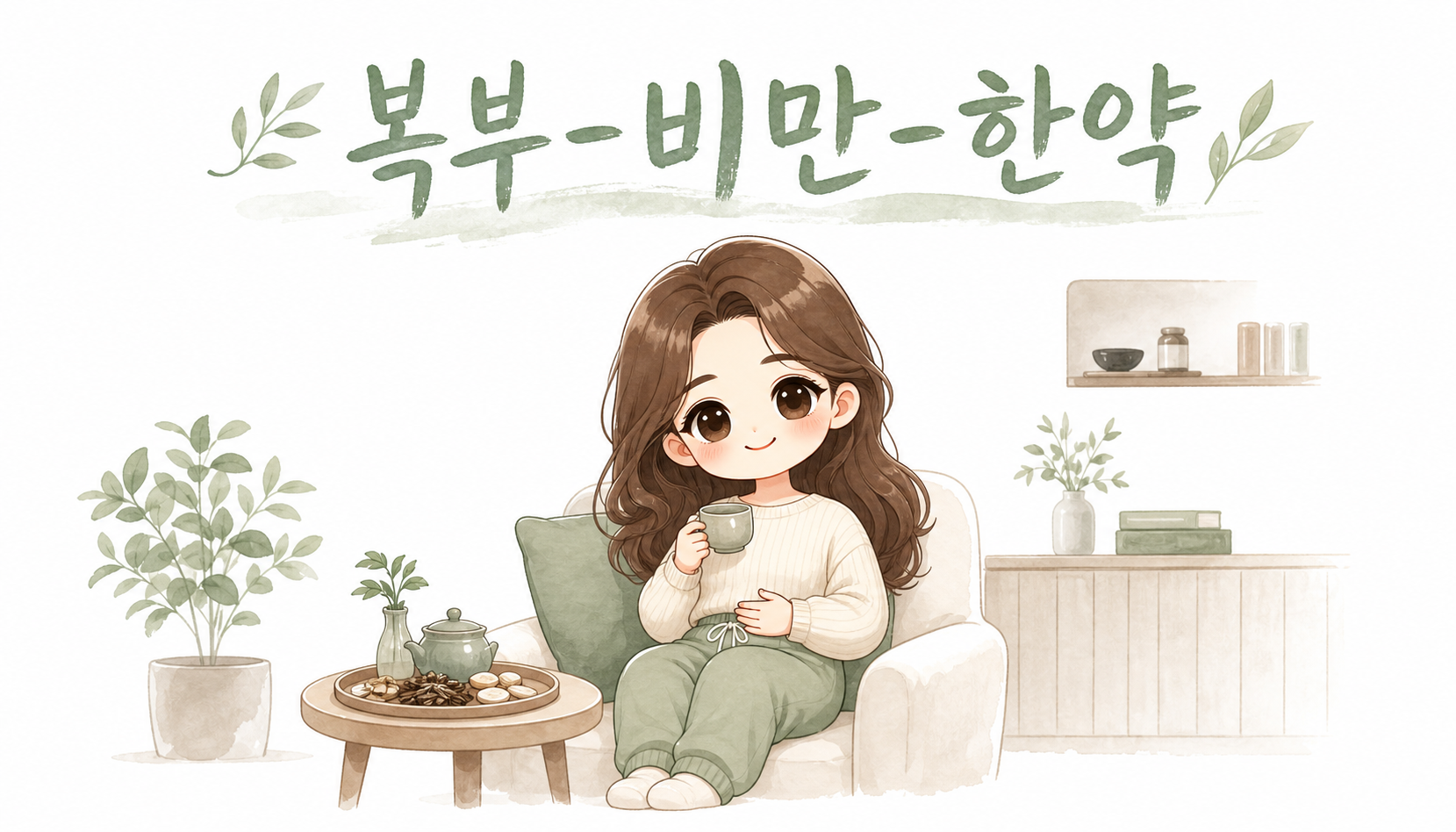 왜 다른 곳은 빠지는데 배만 그대로일까요?