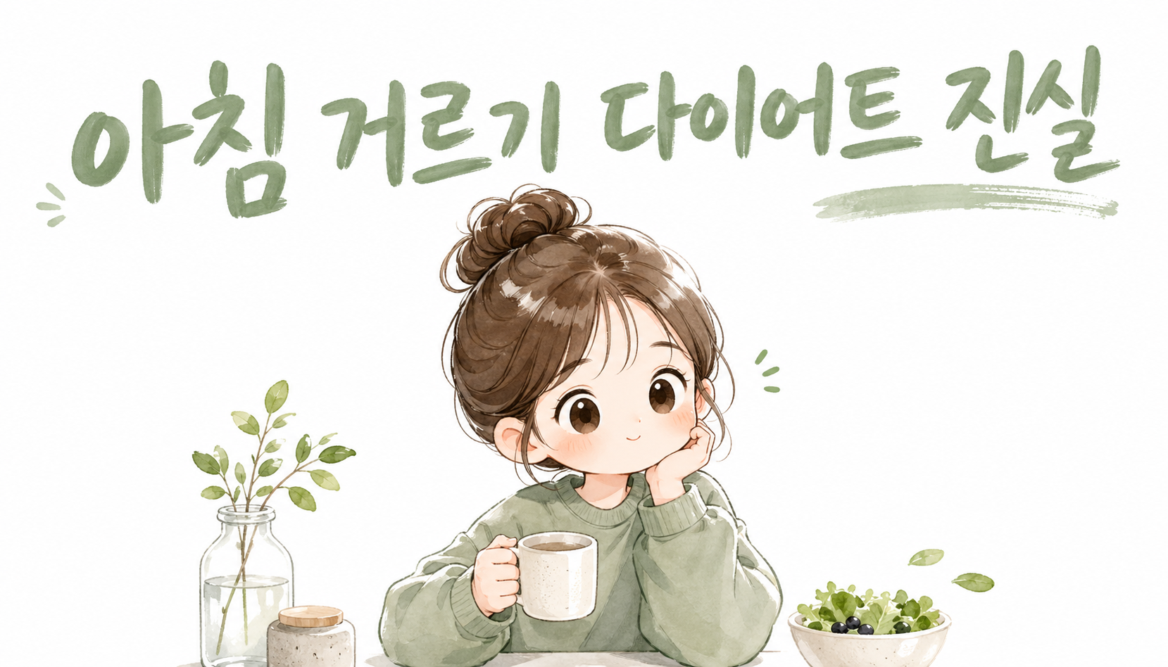 아침을 거른다고 살이 더 잘 빠질까