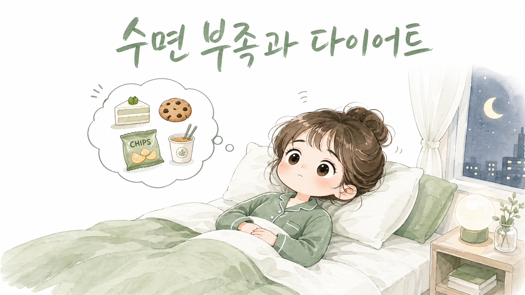 잠을 못 자면 왜 살이 찔까 — 수면 부족이 식욕과 체중에 미치는 영향